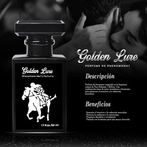 "Golden Lure Pheromone Men's Perfume"