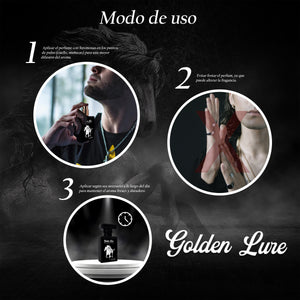 "Golden Lure Pheromone Men's Perfume"