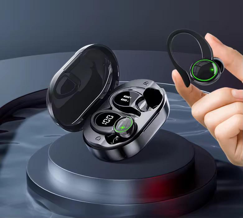 EARBUDS V5 CON CLIP SUJETADOR IDEAL PARA HACER DEPORTEEN ESPECIAL CORRER Y EL GYM