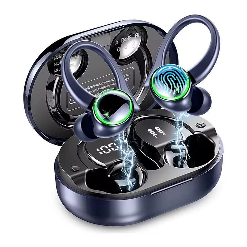 EARBUDS V5 CON CLIP SUJETADOR IDEAL PARA HACER DEPORTEEN ESPECIAL CORRER Y EL GYM