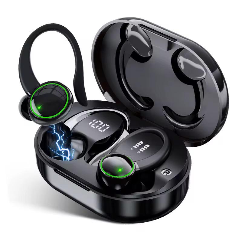 EARBUDS V5 CON CLIP SUJETADOR IDEAL PARA HACER DEPORTEEN ESPECIAL CORRER Y EL GYM