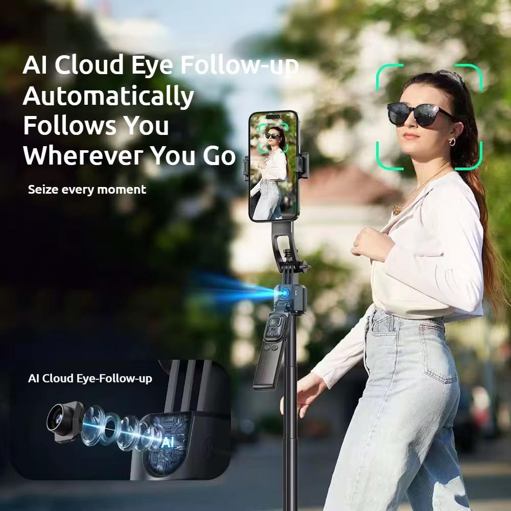 Trípode Inteligente Seguimiento Facial Automático 360° Lector Gestos (0)