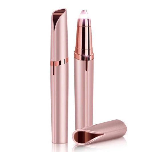 La mejor mini depiladora eléctrica para mujer, depiladora indolora para cejas y vello Facial para mujeres, recortadora de vello nasal para uso en el automóvil
